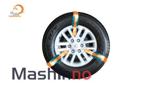 زنجیرچرخ 6 کمربندی ژله ای (پلیمری) 13 اینچ رایا